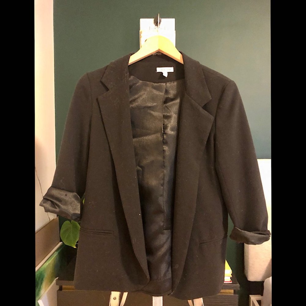 silence + noise Black Blazer